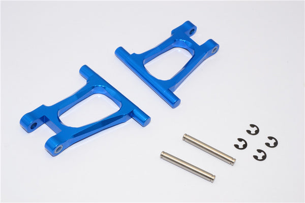Tamiya TT-01 Aluminum Rear Upper Arm Set - 1Pr Blue