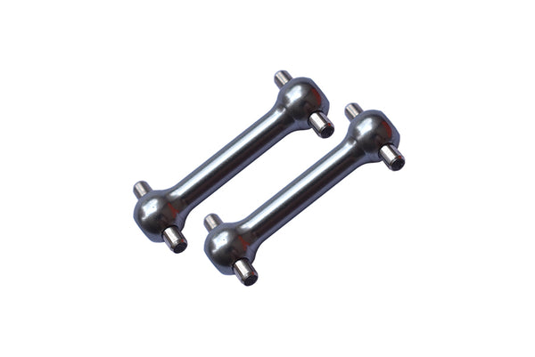 Tamiya TT-01 Aluminum Front/Rear Dog Bone (31mm) -1Pr Gray Silver