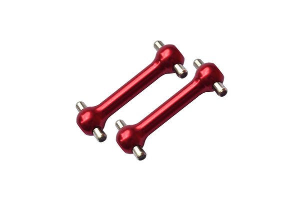Tamiya TT-01 Aluminum Front/Rear Dog Bone (31mm) - 1Pr Red