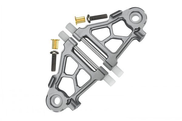 Tamiya TT-02 Aluminum Front Lower Arm - 1Pr Silver