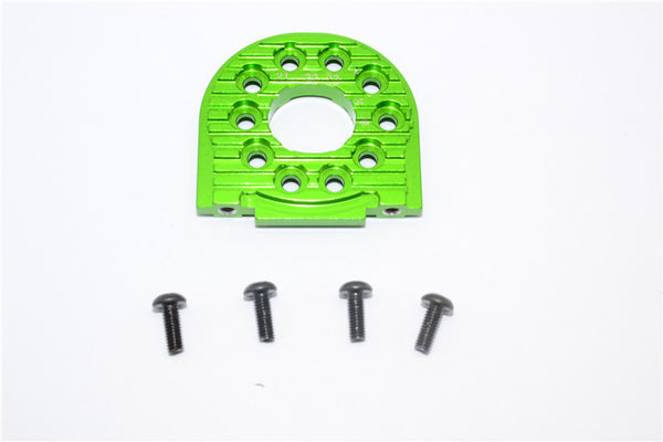 Tamiya TT-02B & TT-02 Aluminum Adjustable Motor Mount (For 16T-25T) - 1Pc Green