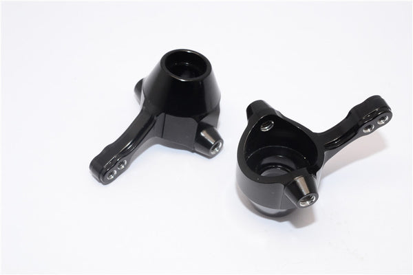 Tamiya TT02B & DF-02 Aluminum Front Knuckle Arm - 1Pr Black