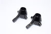 Tamiya TT02B & DF-02 Aluminum Front Knuckle Arm - 1Pr Black