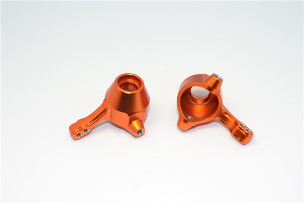 Tamiya TT02B & DF-02 Aluminum Front Knuckle Arm - 1Pr Orange