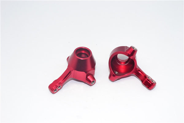 Tamiya TT02B & DF-02 Aluminum Front Knuckle Arm - 1Pr Red