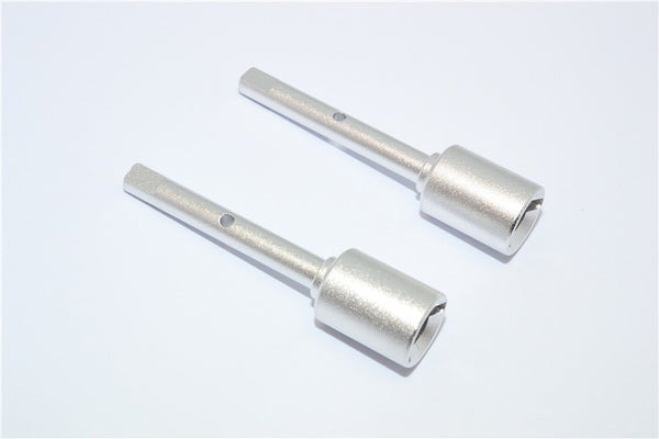Tamiya TT02B & TT02 Aluminum Middle Shaft Joint - 1Pr Silver