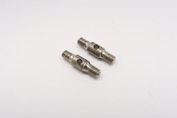 Titanium Cylinderical Turn Buckles 8mm Long Axle With 3mm Long M3 Thread - 1Pr