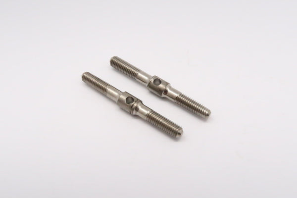 Titanium Cylinderical Turn Buckles 13mm Long Axle With 9mm Long M3 Thread - 1Pr