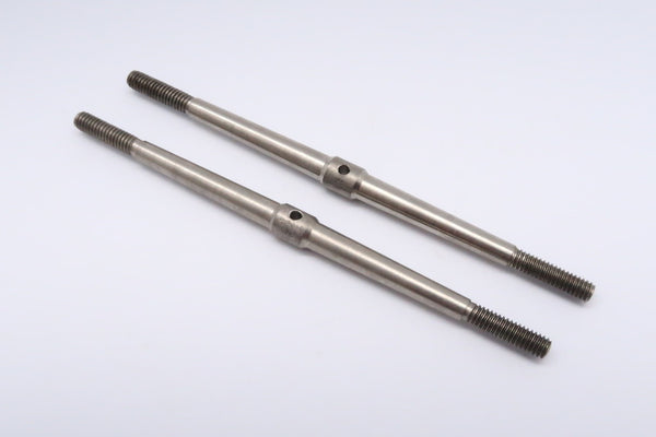 Titanium Special Cylinderical Turn Buckles 68mm Long Axle With 13mm Long M4 Thread - 1Pr