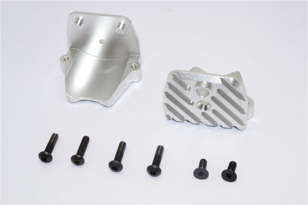 Traxxas X-Maxx 4X4 Aluminum Motor Heatsink Mount - 1 Set Silver - JTeamhobbies