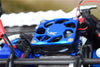 Traxxas X-Maxx 4X4 Aluminum Motor Heatsink With Cooling Fan - 1 Set Blue