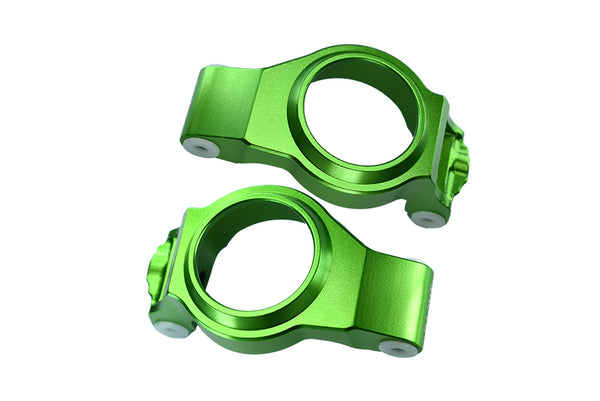 Aluminum Front C Hubs For Traxxas 1:5 X Maxx 6S / X Maxx 8S / XRT 8S Monster Truck Upgrades - Green