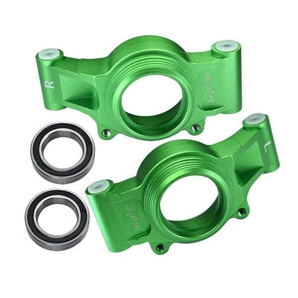 Aluminum 6061-T6 Rear Oversized Knuckle Arms For 1:5 Traxxas X Maxx 4X4 (For X Maxx 6S / 8S) - 4Pc Set Green