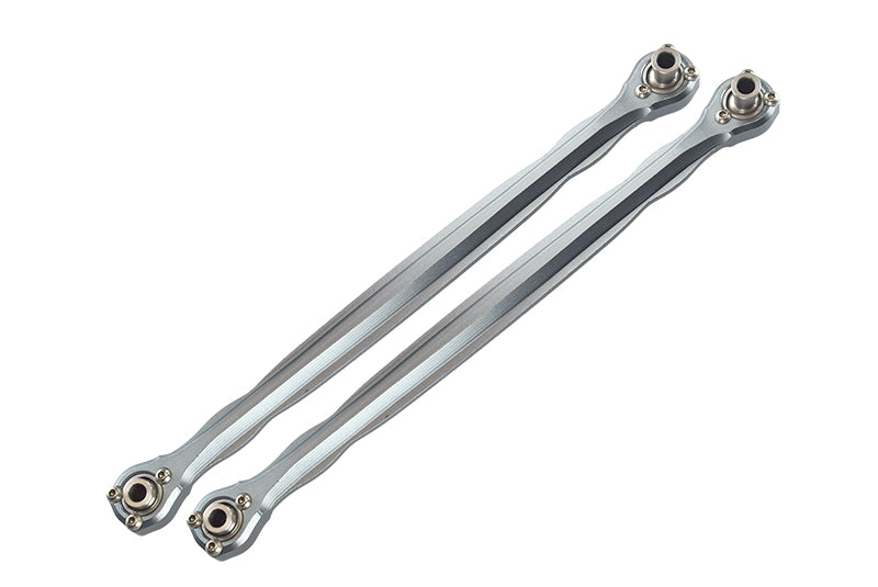 Traxxas X-Maxx 4X4 Aluminum Front Steering Rod - 1Pr Silver