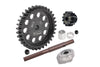 40Cr Carbon Steel M1.5 Spur Gear 33T + Motor Gear 12T For 1:5 Traxxas X Maxx 6S / X Maxx 8S / XRT 8S Monster Truck