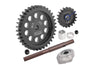 40Cr Carbon Steel M1.5 Spur Gear 35T + Motor Gear 19T For 1:5 Traxxas X Maxx 6S / X Maxx 8S / XRT 8S Monster Truck