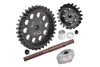 40Cr Carbon Steel M1.5 Spur Gear 33T + Motor Gear 20T For 1:5 Traxxas X Maxx 6S / X Maxx 8S / XRT 8S Monster Truck