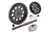 40Cr Carbon Steel M1.5 Spur Gear 33T + Motor Gear 25T For 1:5 Traxxas X Maxx 6S / X Maxx 8S / XRT 8S Monster Truck