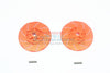 Traxxas 1/10 Maxx 4WD Monster Truck Aluminum +2mm Hex Brake Disk - 2Pc Set Orange