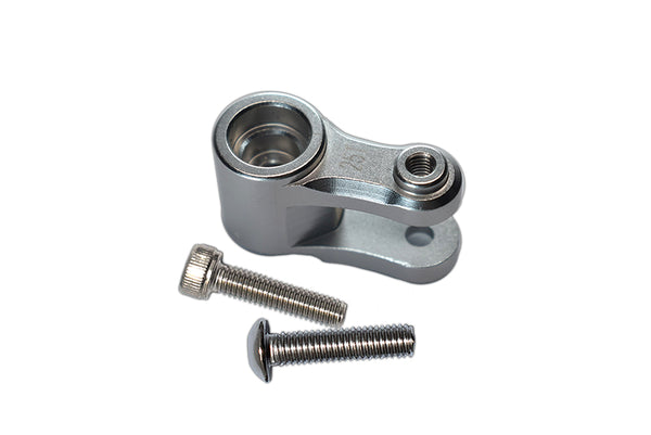 GPM For Traxxas 1/10 Maxx 4WD Monster Truck Upgrade Parts Aluminum 25T Servo Horn - 1Pc Set Silver