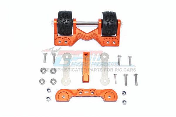 Traxxas 1/10 Maxx 4WD Monster Truck Aluminum Rear Adjustable Wheelie - 1 Set Orange