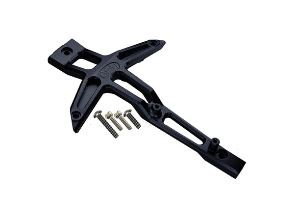 Aluminum Front Chassis Brace For Traxxas 1:10 4WD MAXX 89076-4 / 4WD MAXX with WideMAXX 89086-4 / 1:8 4WD Maxx Slash 6S 102076-4 Upgrades - Black