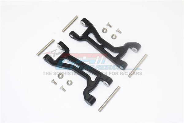 Traxxas 1/10 Maxx 4WD Monster Truck Aluminium Front Or Rear Upper Arms -1Pr Set Black