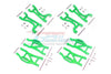 Traxxas 1/10 Maxx 4WD Monster Truck Aluminium Full Suspension Arm Set (Front + Rear & Upper + Lower Arms) - 56Pc Set Green
