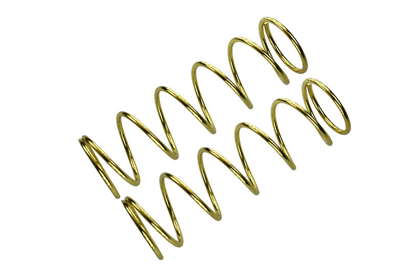 Spare Springs For Front/Rear Dampers (Sutiable For 1/10 For Traxxas Maxx Original Dampers And GPM Optional Dampers) - 2Pc Set Gold