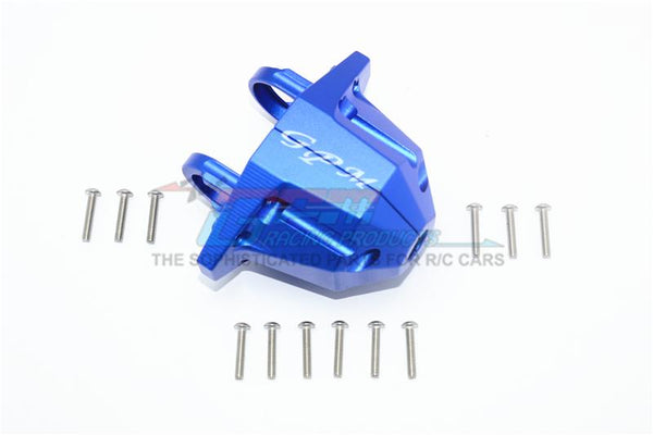 Traxxas Unlimited Desert Racer 4X4 (#85076-4) Aluminum Rear Axle Case Carrier - 1 Set Blue