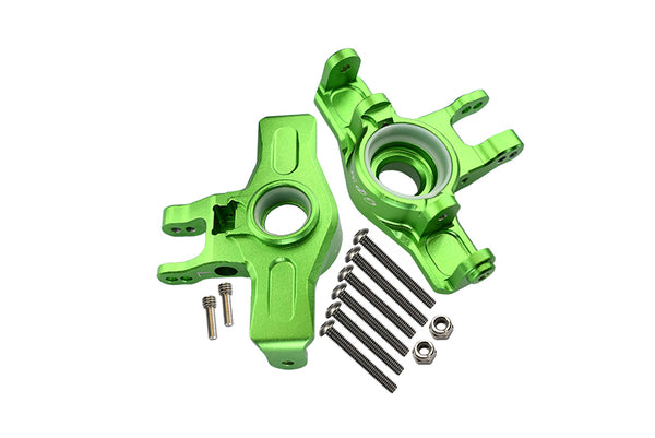 Traxxas Unlimited Desert Racer 4X4 (#85076-4) Aluminum Front Knuckle Arms - 1Pr Set Green