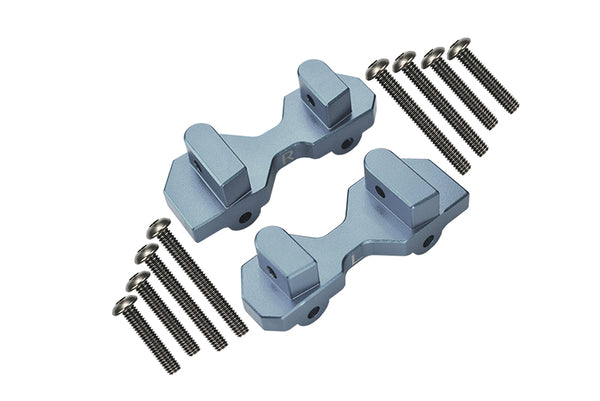 Traxxas Unlimited Desert Racer 4X4 (#85076-4) Aluminum Front Damper Mount - 1Pr Set Gray Silver