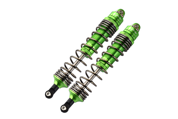 Traxxas Unlimited Desert Racer 4X4 (#85076-4) Aluminum Front Spring Dampers (135mm) - 2Pc Set Green
