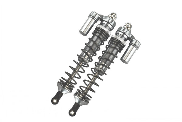 Traxxas Unlimited Desert Racer 4X4 (#85076-4) Aluminum Front L-Shape Spring Damper (135mm) - 2Pc Set Silver