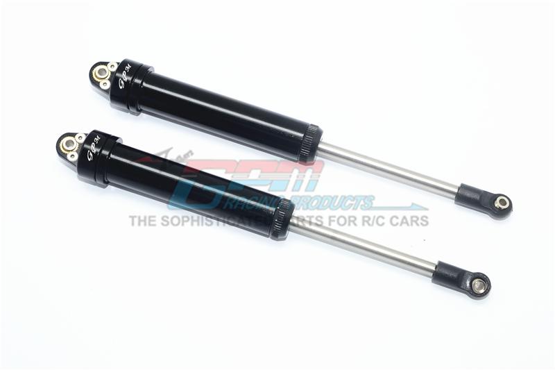 Traxxas Unlimited Desert Racer 4X4 (#85076-4) Aluminium Rear Internal Shocks (160mm) - 2Pc Set Black