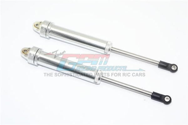 Traxxas Unlimited Desert Racer 4X4 (#85076-4) Aluminium Rear Internal Shocks (160mm) - 2Pc Set Silver