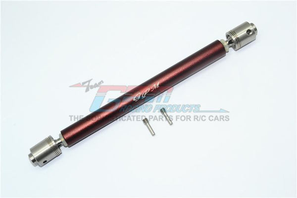 Traxxas Unlimited Desert Racer 4X4 (#85076-4) Stainless Steel #304 + Aluminum Rear Drive Shaft - 1Pc Set Brown