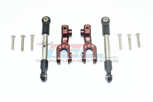 Traxxas Unlimited Desert Racer 4X4 (#85076-4) Aluminum Front Sway Bar & Stainless Steel Linkage - 4Pc Set Brown