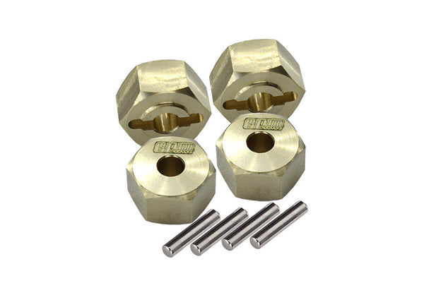 Axial 1/18 UTB18 Capra 4WD Unlimited Trail Buggy AXI01002 Brass Hex Adapters 12x7.5mm