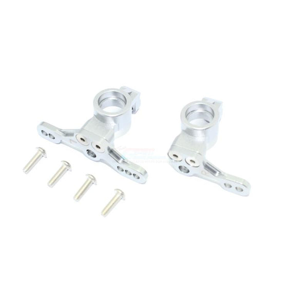 HPI Venture Toyota FJ Cruiser Aluminum Adjustable Front Knuckle Arm - 1Pr Set Silver