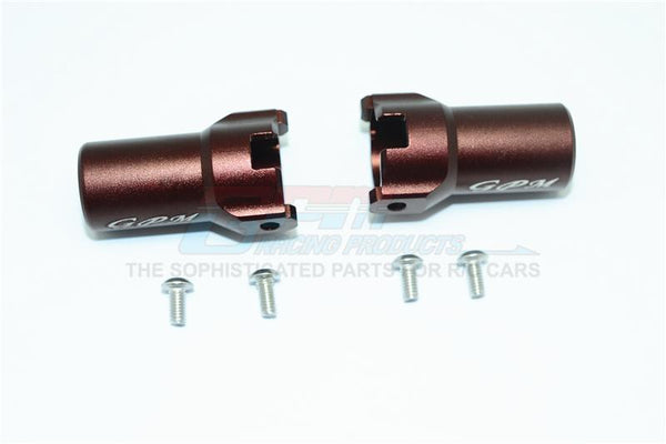 HPI Venture Toyota FJ Cruiser Aluminum Rear Axle Adapter - 1Pr Set Brown