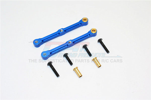 Tamiya Wild Dagger Aluminum Front Camber Set - 1Pr Blue