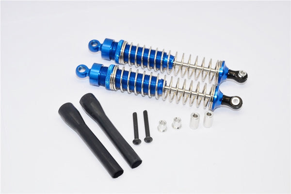 Axial Wraith & Wraith Spawn Aluminum Front/Rear Adjustable Dampers - 1Pr Set Blue