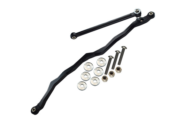 Axial Wraith & RR10 Bomber Aluminum Steering Link - 2Pcs Set Black