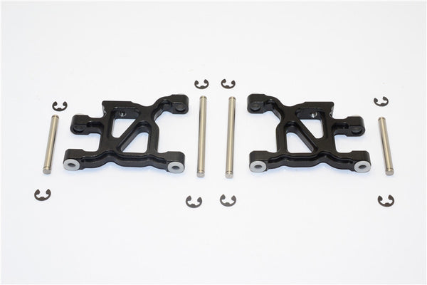 Tamiya WR02C Aluminum Rear Lower Arm - 1Pr Set Black