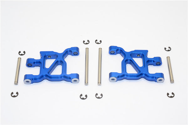 Tamiya WR02C Aluminum Rear Lower Arm - 1Pr Set Blue