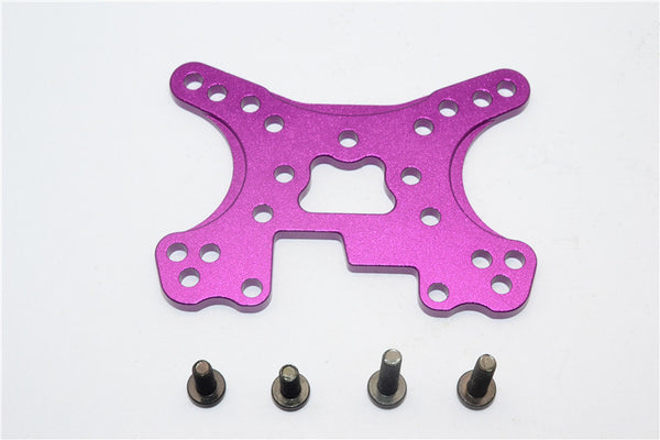 HPI WR8 Flux Aluminum Front/Rear Shock Tower - 1Pc Set Purple
