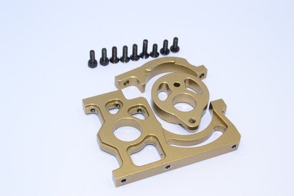 HPI WR8 Flux Aluminum Motorhalter - 3 Pcs Set Titanium