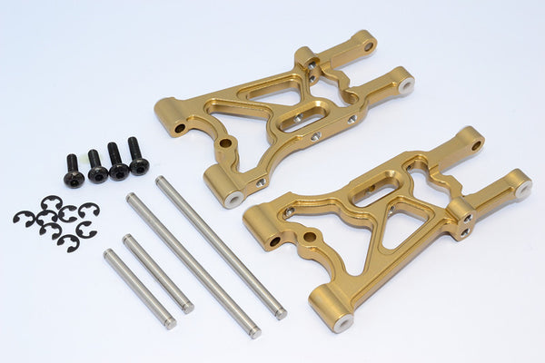 HPI WR8 Flux Aluminum Rear Suspension Arm - 1Pr Set Titanium