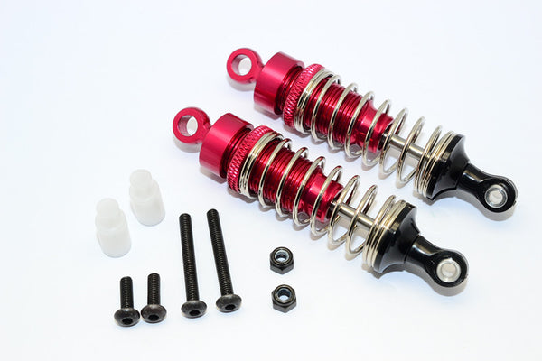 HPI WR8 Flux Aluminum Front Adjustable Damper (70mm) - 1Pr Set Red
